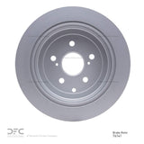 Dynamic Friction 2010-2020 Lexus RX350 Rear GeoSPEC Coated Rotor (309x10 Solid) by Dynamic Friction Company 604-76141