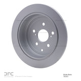 Dynamic Friction 2010-2020 Lexus RX350 Rear GeoSPEC Coated Rotor (309x10 Solid) by Dynamic Friction Company 604-76141