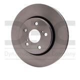 Dynamic Friction 2018-2022 Toyota C-HR Front GeoSPEC Coated Rotor (299x28 Vented) by Dynamic Friction Company 604-76153