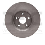 Dynamic Friction 2018-2022 Toyota C-HR Front GeoSPEC Coated Rotor (299x28 Vented) by Dynamic Friction Company 604-76153