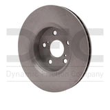 Dynamic Friction 2018-2022 Toyota C-HR Front GeoSPEC Coated Rotor (299x28 Vented) by Dynamic Friction Company 604-76153