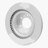 Dynamic Friction 2022-2025 Lexus GX550 Front GeoSPEC Coated Rotor (354x32 Vented) by Dynamic Friction Company 604-76162