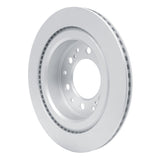 Dynamic Friction 2022-2025 Lexus GX550 Rear GeoSPEC Coated Rotor (335x20 Vented) by Dynamic Friction Company 604-76163