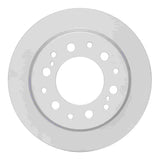 Dynamic Friction 2024-2025 Toyota Tacoma Rear GeoSPEC Coated Rotor (308x18 Vented) by Dynamic Friction Company 604-76173