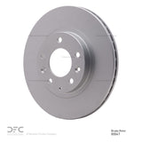 Dynamic Friction 2006-2015 Mazda MX-5 Miata Front GeoSPEC Coated Rotor (290x22 Vented) by Dynamic Friction Company 604-80047
