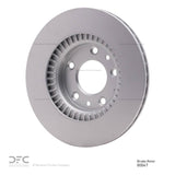 Dynamic Friction 2006-2015 Mazda MX-5 Miata Front GeoSPEC Coated Rotor (290x22 Vented) by Dynamic Friction Company 604-80047