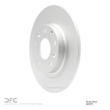 Dynamic Friction 2016-2018 Mazda CX-3 Rear GeoSPEC Coated Rotor (281x9.5 Solid) by Dynamic Friction Company 604-80075