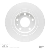 Dynamic Friction 2016-2018 Mazda CX-3 Rear GeoSPEC Coated Rotor (281x9.5 Solid) by Dynamic Friction Company 604-80075