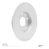 Dynamic Friction 2016-2018 Mazda CX-3 Rear GeoSPEC Coated Rotor (281x9.5 Solid) by Dynamic Friction Company 604-80075
