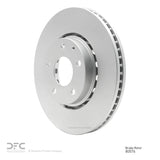 Dynamic Friction 2016-2025 Mazda CX-5 Front GeoSPEC Coated Rotor (297x28 Vented) by Dynamic Friction Company 604-80076