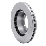 Dynamic Friction 1986-1991 Porsche 928 Left Front Slotted Silver Brake Rotor by Dynamic Friction Company 611-02010D