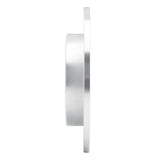 Dynamic Friction 1997-2006 Hyundai Elantra Rear Left Slotted Silver Brake Rotor by Dynamic Friction Company 611-03010L