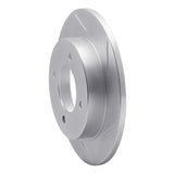 Dynamic Friction 1997-2006 Hyundai Elantra Rear Right Slotted Silver Brake Rotor by Dynamic Friction Company 611-03010R