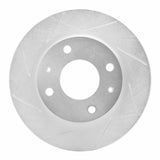 Dynamic Friction 2001-2003 Kia Optima Front Left Slotted Silver Brake Rotor by Dynamic Friction Company 611-03015L