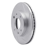Dynamic Friction 2001-2003 Kia Optima Front Right Slotted Silver Brake Rotor by Dynamic Friction Company 611-03015R
