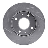 Dynamic Friction 2001-2003 Kia Optima Front Right Slotted Silver Brake Rotor by Dynamic Friction Company 611-03015R