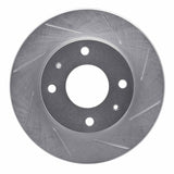 Dynamic Friction 2001-2003 Kia Optima Front Right Slotted Silver Brake Rotor by Dynamic Friction Company 611-03015R
