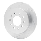 Dynamic Friction 2007-2008 Hyundai Tiburon Rear Left Slotted Silver Brake Rotor by Dynamic Friction Company 611-03025L
