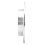 Dynamic Friction 2007-2008 Hyundai Tiburon Rear Left Slotted Silver Brake Rotor by Dynamic Friction Company 611-03025L