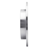 Dynamic Friction 2007-2008 Hyundai Tiburon Rear Right Slotted Silver Brake Rotor by Dynamic Friction Company 611-03025R