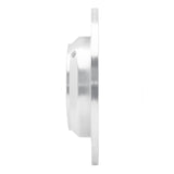 Dynamic Friction 2009-2020 Genesis G80 Rear Left Slotted Silver Brake Rotor by Dynamic Friction Company 611-03039L