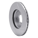 Dynamic Friction 2012-2017 Hyundai Accent Front Left Slotted Silver Brake Rotor by Dynamic Friction Company 611-03042L