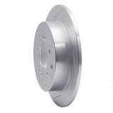 Dynamic Friction 2016-2021 Kia Sportage Rear Left Slotted Silver Brake Rotor by Dynamic Friction Company 611-03052L