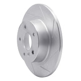 Dynamic Friction 1994-2004 Land Rover Discovery Rear Right Slotted Silver Brake Rotor by Dynamic Friction Company 611-11004R