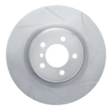 Dynamic Friction 2006-2012 Land Rover Range Rover Front Right Slotted Silver Brake Rotor by Dynamic Friction Company 611-11014R