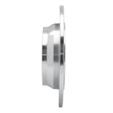Dynamic Friction 2013-2015 Land Rover LR2 Rear Left Slotted Silver Brake Rotor by Dynamic Friction Company 611-11024L