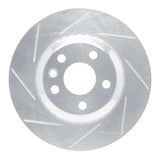 Dynamic Friction 2020-2020 Land Rover Discovery Sport Rear Left Slotted Silver Brake Rotor by Dynamic Friction Company 611-11034L