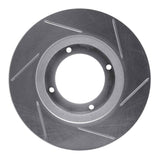 Dynamic Friction 1985-1991 Subaru GL Rear Left Slotted Silver Brake Rotor by Dynamic Friction Company 611-13001L