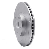 Dynamic Friction 1992-1997 Subaru SVX Front Left Slotted Silver Brake Rotor by Dynamic Friction Company 611-13011L