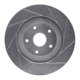 Dynamic Friction 1992-1997 Subaru SVX Front Left Slotted Silver Brake Rotor by Dynamic Friction Company 611-13011L
