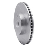 Dynamic Friction 1992-1997 Subaru SVX Front Right Slotted Silver Brake Rotor by Dynamic Friction Company 611-13011R