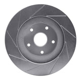 Dynamic Friction 1992-1997 Subaru SVX Front Right Slotted Silver Brake Rotor by Dynamic Friction Company 611-13011R