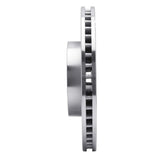 Dynamic Friction 1992-1997 Subaru SVX Front Right Slotted Silver Brake Rotor by Dynamic Friction Company 611-13011R