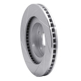 Dynamic Friction 1992-1997 Subaru SVX Front Right Slotted Silver Brake Rotor by Dynamic Friction Company 611-13011R