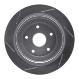 Dynamic Friction 1992-1997 Subaru SVX Rear Right Slotted Silver Brake Rotor by Dynamic Friction Company 611-13012R
