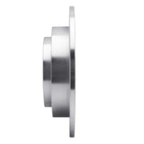 Dynamic Friction 1992-1997 Subaru SVX Rear Right Slotted Silver Brake Rotor by Dynamic Friction Company 611-13012R