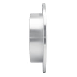 Dynamic Friction 2015-2021 Subaru WRX Rear Left Slotted Silver Brake Rotor by Dynamic Friction Company 611-13024L