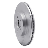 Dynamic Friction 2017-2021 Subaru Crosstrek Front Left Slotted Silver Brake Rotor by Dynamic Friction Company 611-13037L