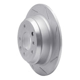 Dynamic Friction 1990-1995 Jaguar Vanden Plas Rear Right Slotted Silver Brake Rotor by Dynamic Friction Company 611-20007R
