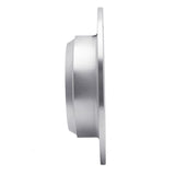 Dynamic Friction 1990-1995 Jaguar Vanden Plas Rear Right Slotted Silver Brake Rotor by Dynamic Friction Company 611-20007R