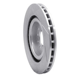 Dynamic Friction 2000-2006 Jaguar XJR Front Right Slotted Silver Brake Rotor by Dynamic Friction Company 611-20016R