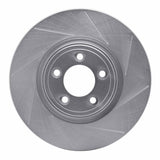 Dynamic Friction 2006-2010 Jaguar S-Type Front Right Slotted Silver Brake Rotor by Dynamic Friction Company 611-20019R