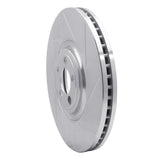 Dynamic Friction 2010-2021 Jaguar F-Type Front Right Slotted Silver Brake Rotor by Dynamic Friction Company 611-20026R
