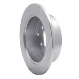 Dynamic Friction 2010-2013 Kia Forte Rear Left Slotted Silver Brake Rotor by Dynamic Friction Company 611-21013L