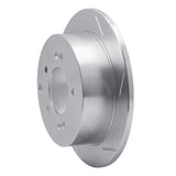 Dynamic Friction 2010-2013 Kia Forte Rear Right Slotted Silver Brake Rotor by Dynamic Friction Company 611-21013R