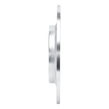 Dynamic Friction 2013-2022 Hyundai Azera Rear Left Slotted Silver Brake Rotor by Dynamic Friction Company 611-21014L
